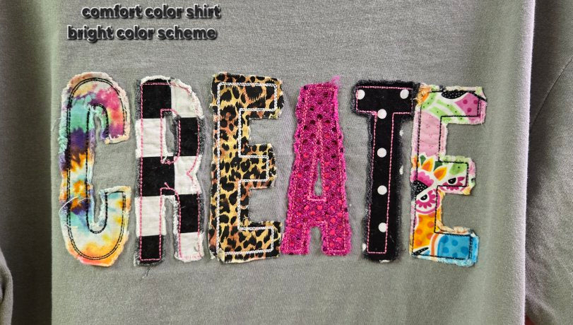RAGGY- APPLIQUED - CREATE