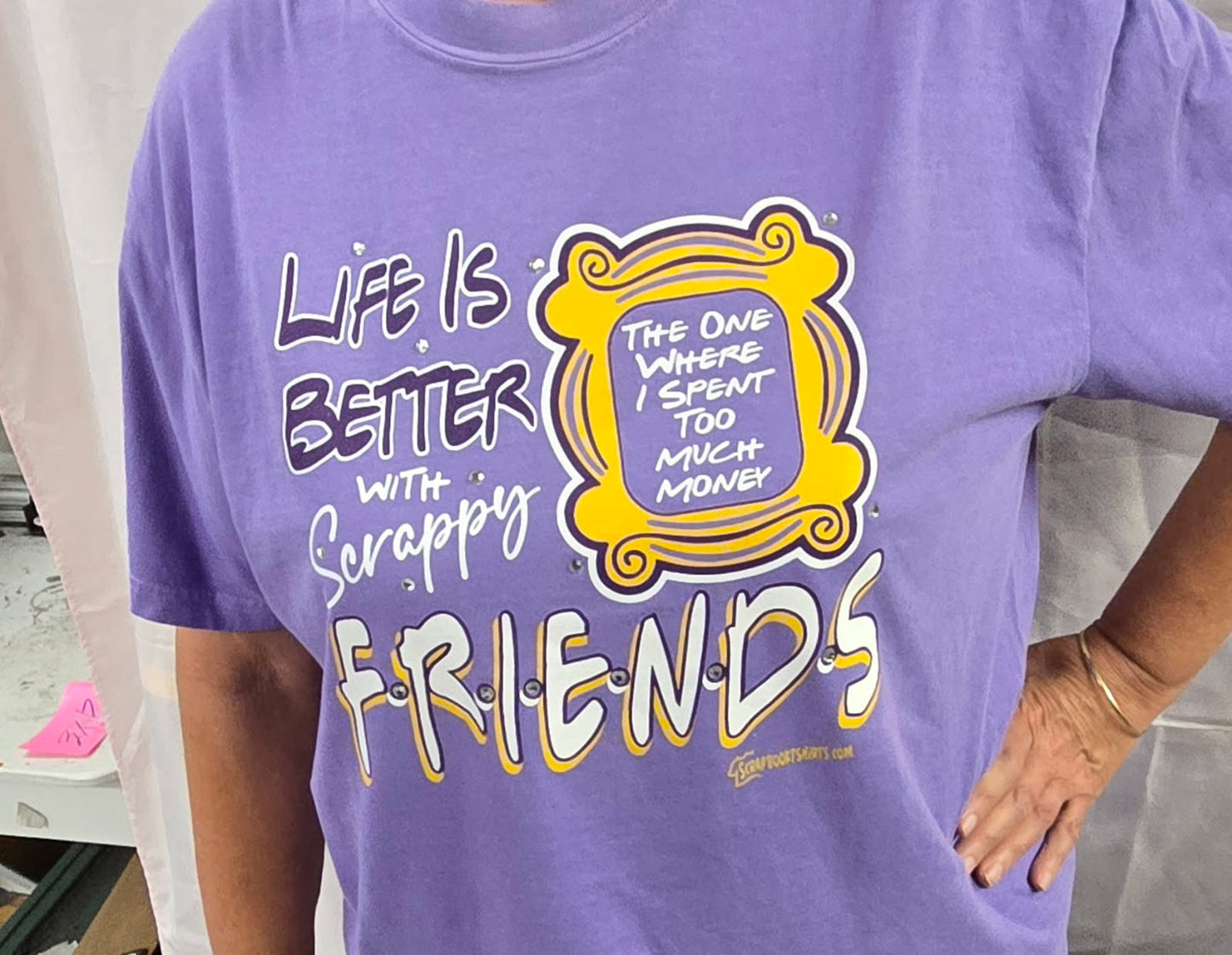 F*R*I*E*N*D*S on VIOLET