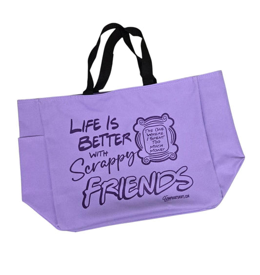 Tote Bag-SCRAPPY FRIENDS
